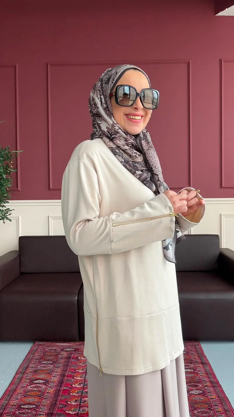 PAPATYA TUNİK - TAŞ