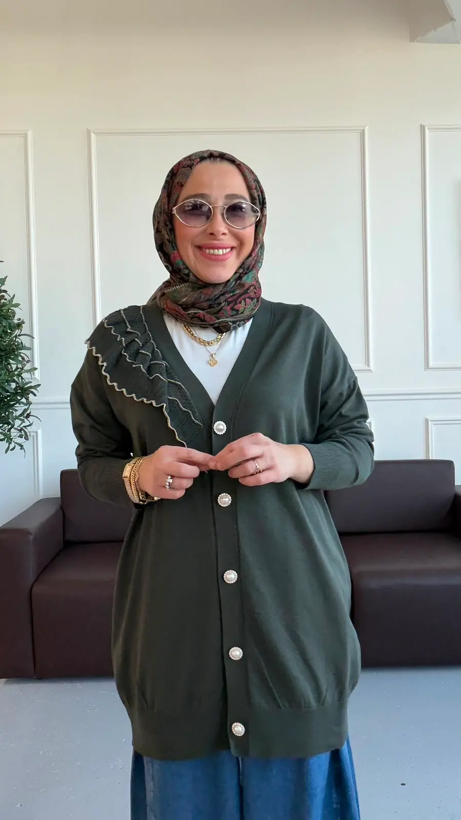 URBAN TRİKO HIRKA - HAKİ