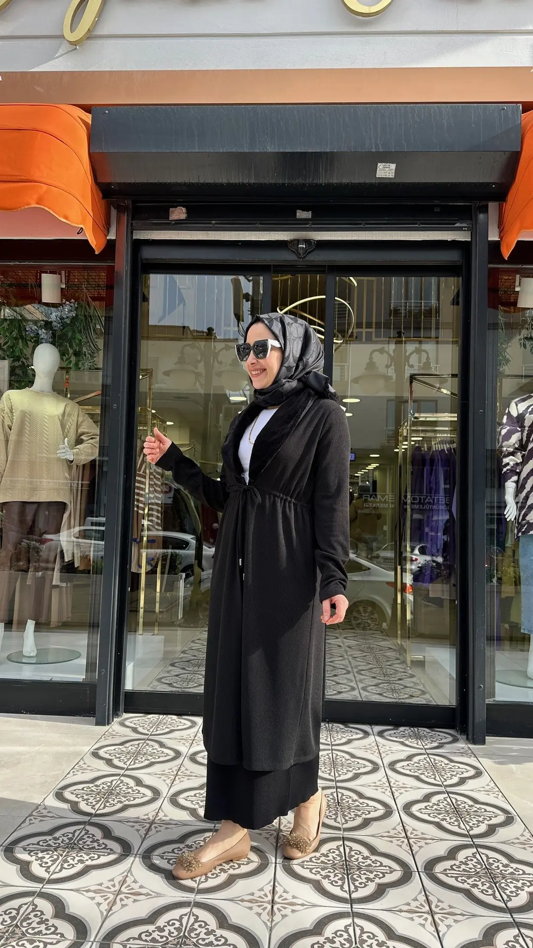 MARİA YAKASI PELUŞLU ÖRME KAP 2