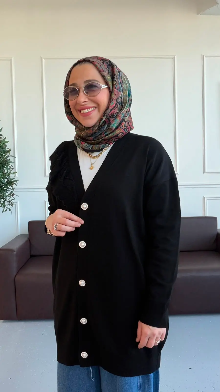 URBAN TRİKO HIRKA - SİYAH