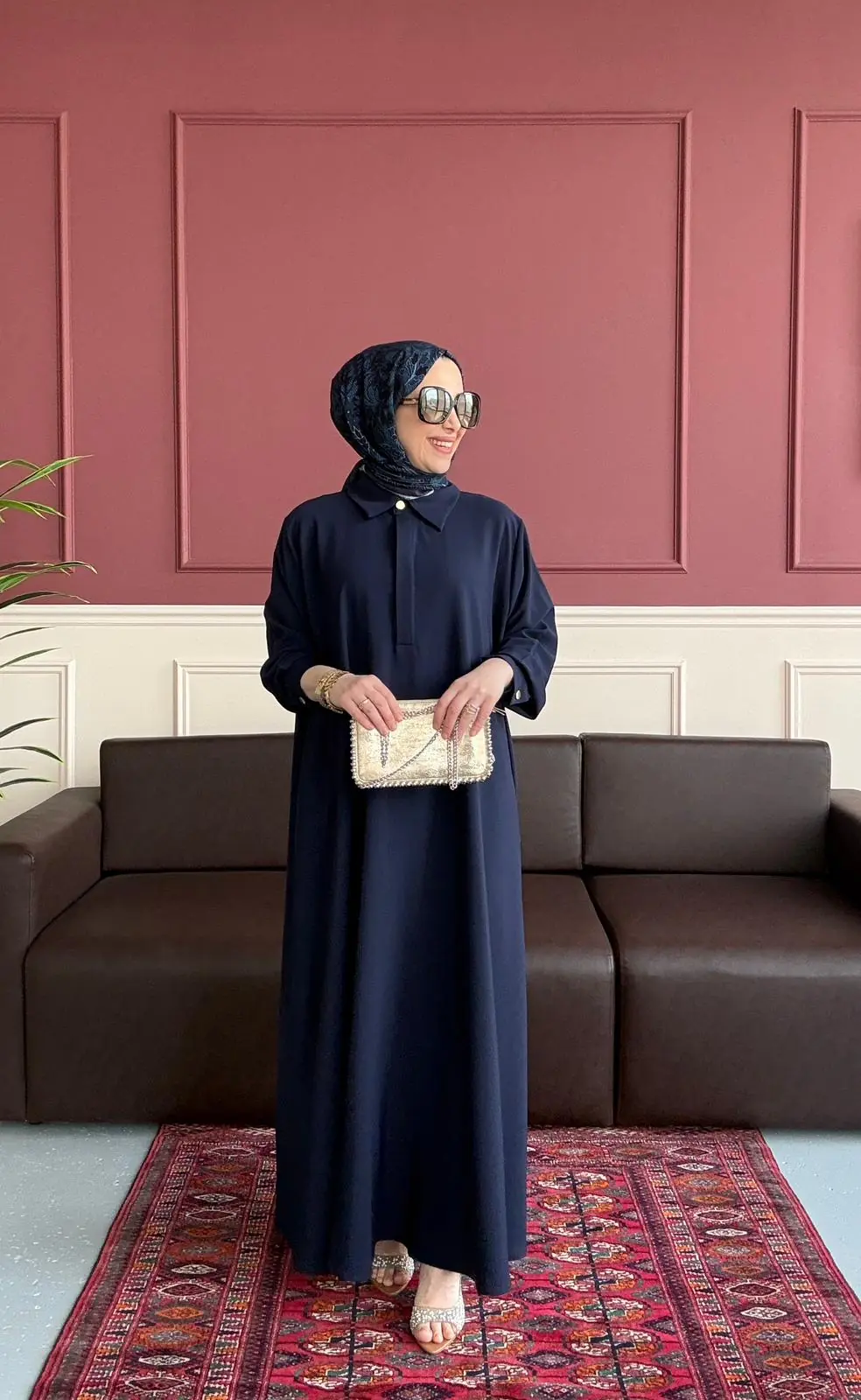 WUUM ELBİSE - LACİVERT