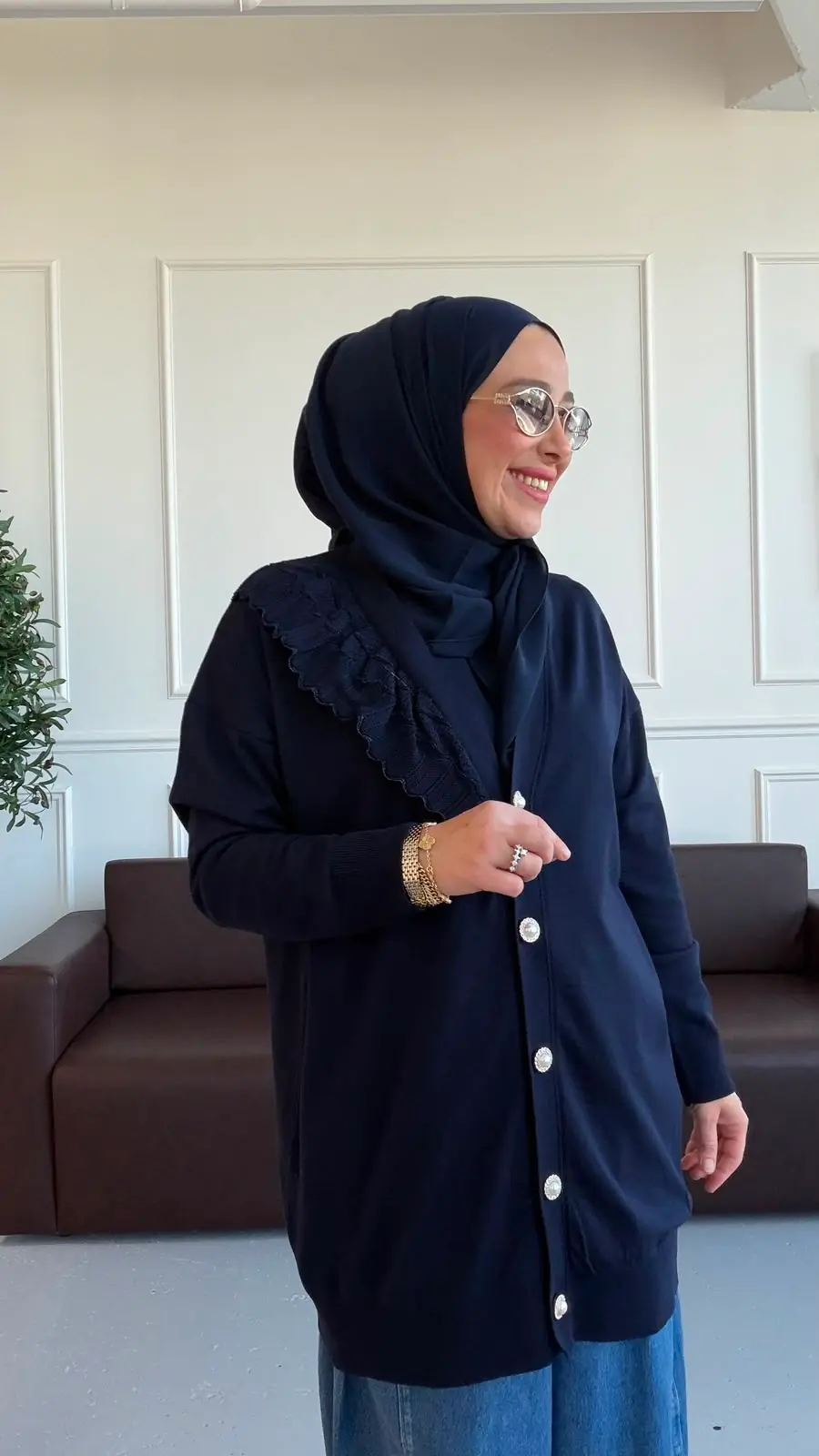 URBAN TRİKO HIRKA - LACİVERT