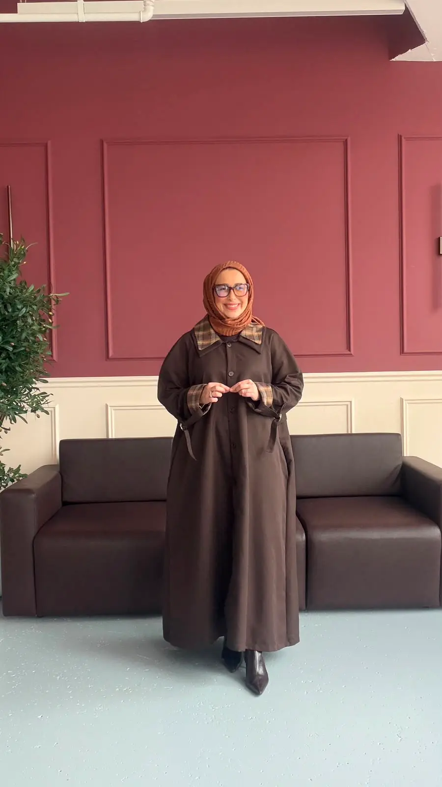 HÜZÜN TRENÇKOT - KAHVE