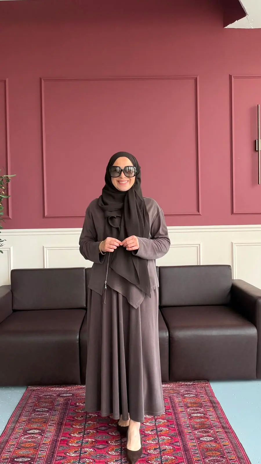 DEMET ETEKLİ TAKIM - KAHVE