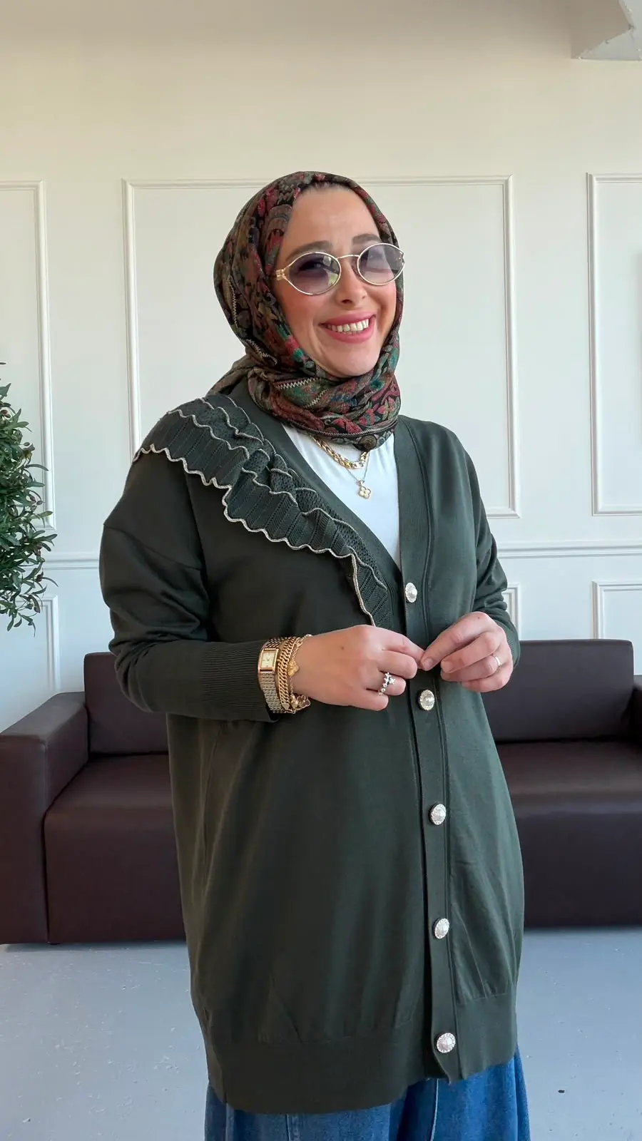 URBAN TRİKO HIRKA - HAKİ