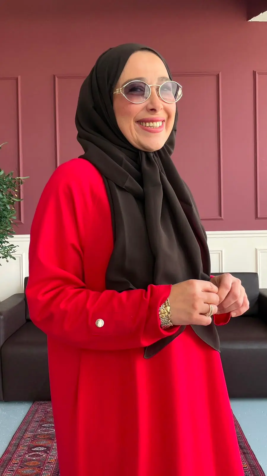 MELİSA ELBİSE - KIRMIZI