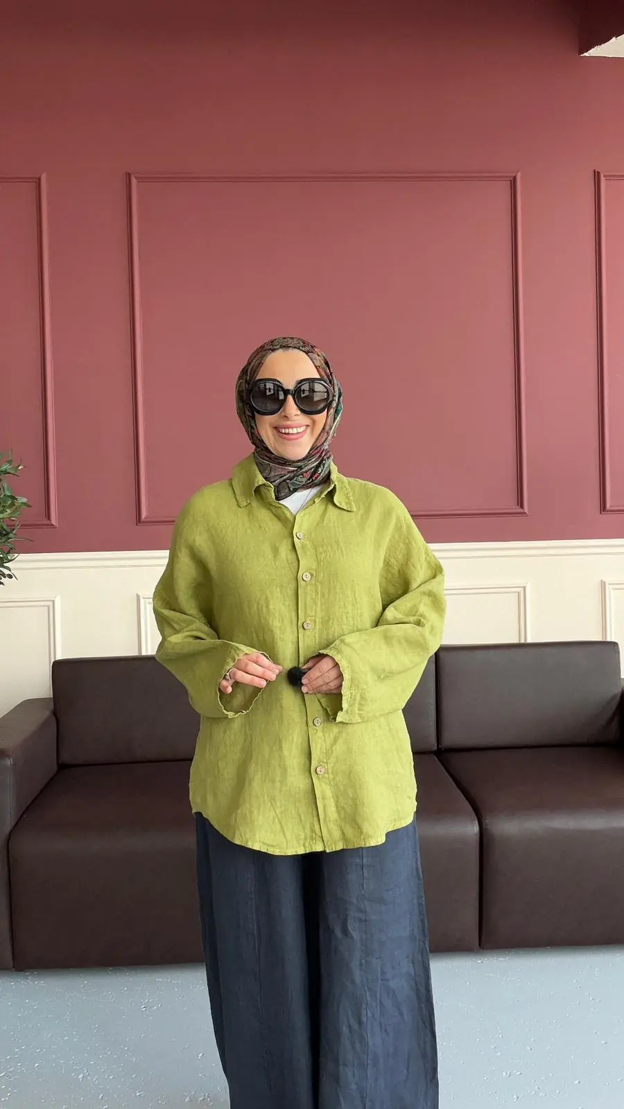 ROSY KETEN GÖMLEK