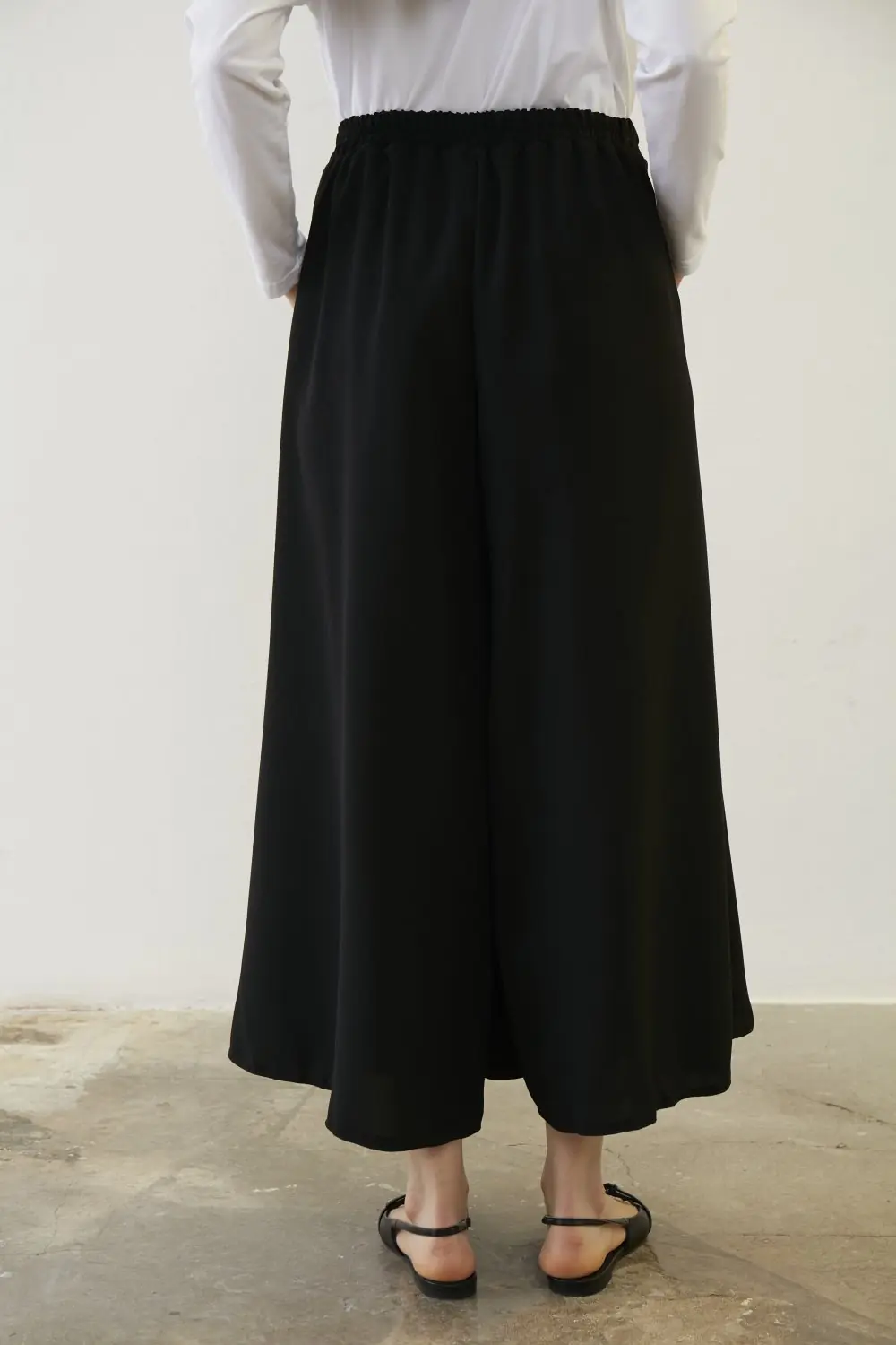 MRW COMFY KREP PANTOLON/ETEK - SİYAH