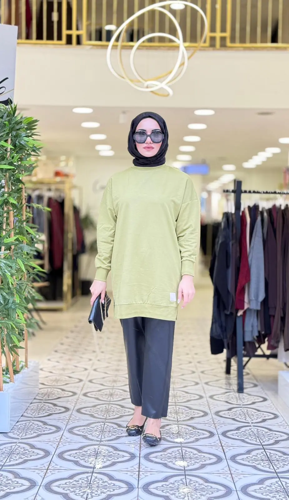 MUNA DÜZ SWEATSHİRT