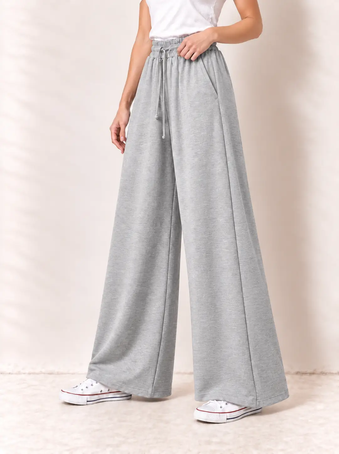 TUBA PENYE PANTOLON - GRİ