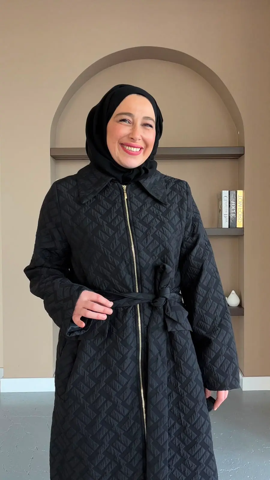 ZELVA KAPİTONE MONT - SİYAH