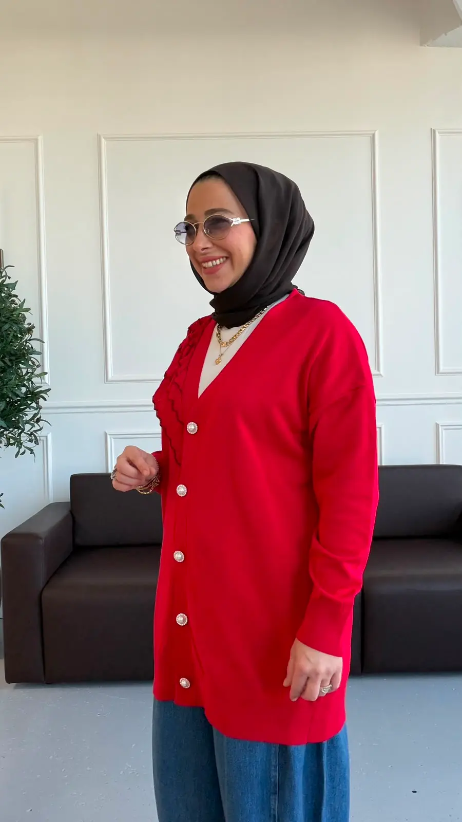 URBAN TRİKO HIRKA - KIRMIZI