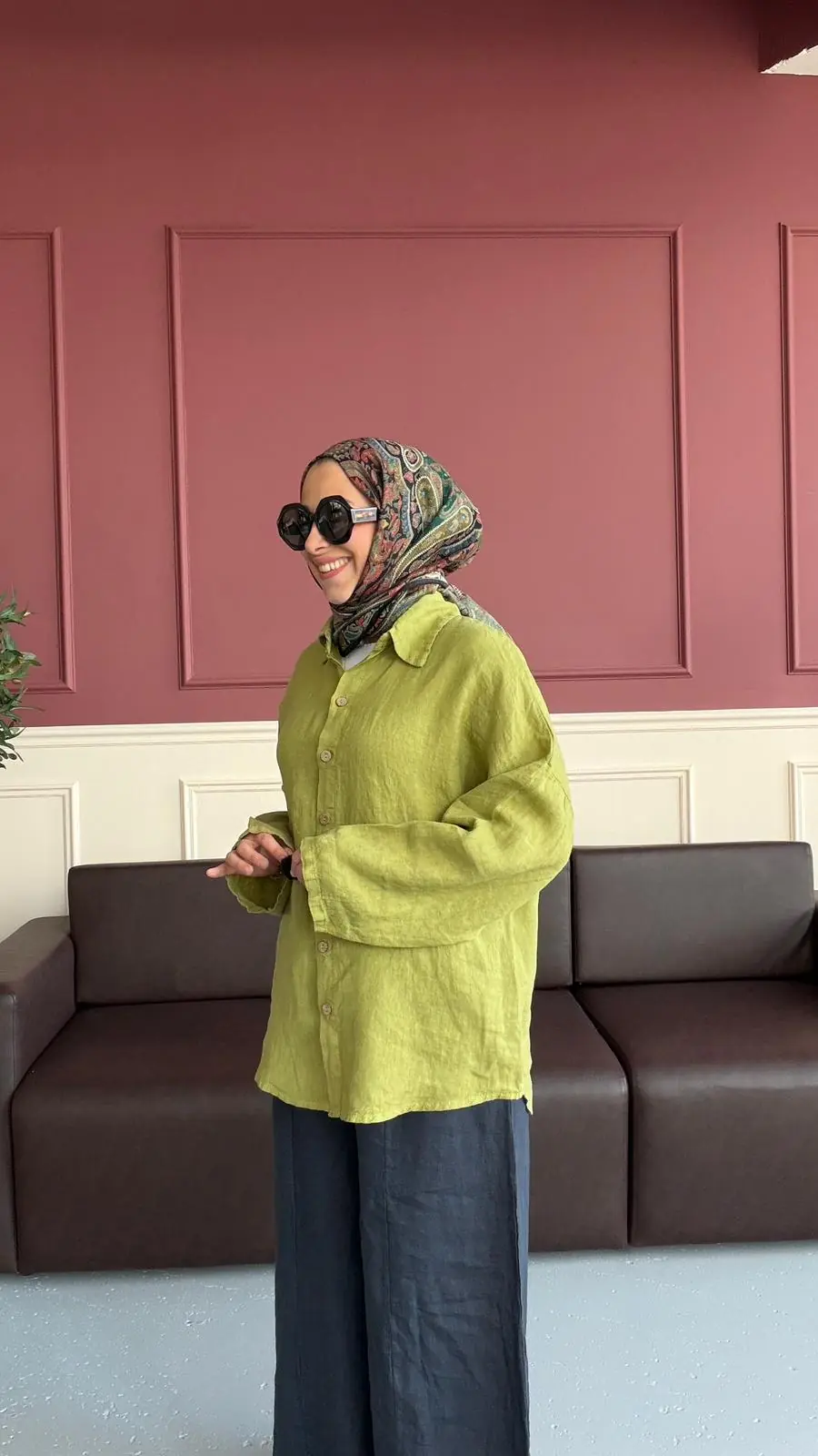 ROSY KETEN GÖMLEK