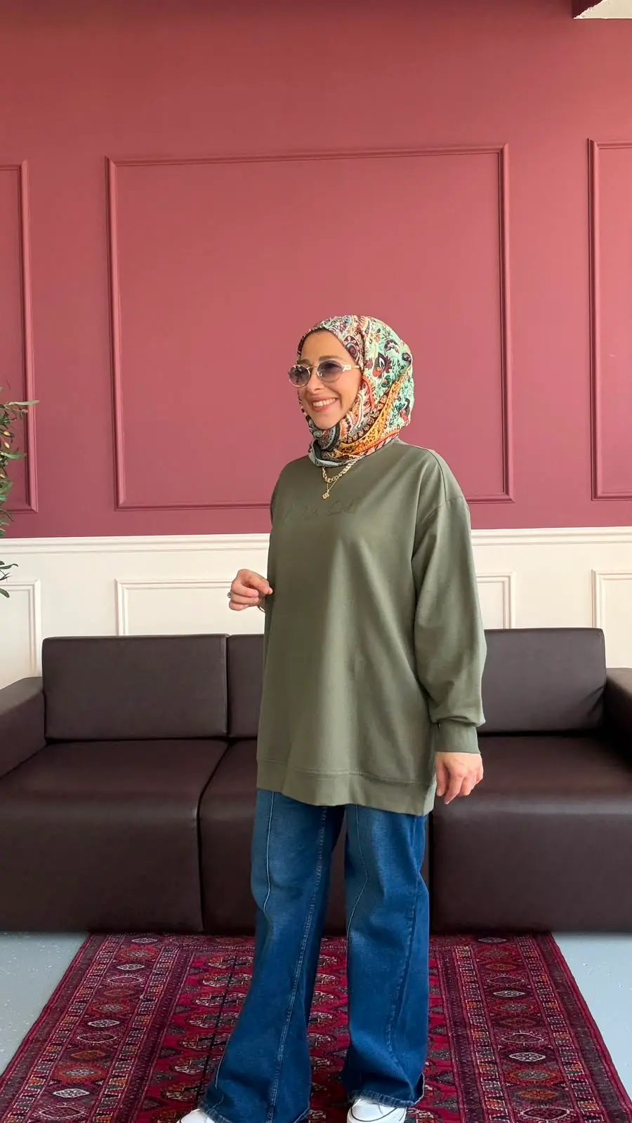 SEREN TAŞLI SWEATSHİRT