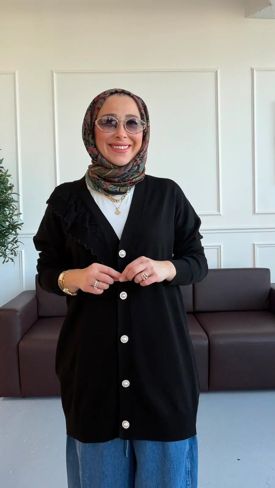 URBAN TRİKO HIRKA - SİYAH