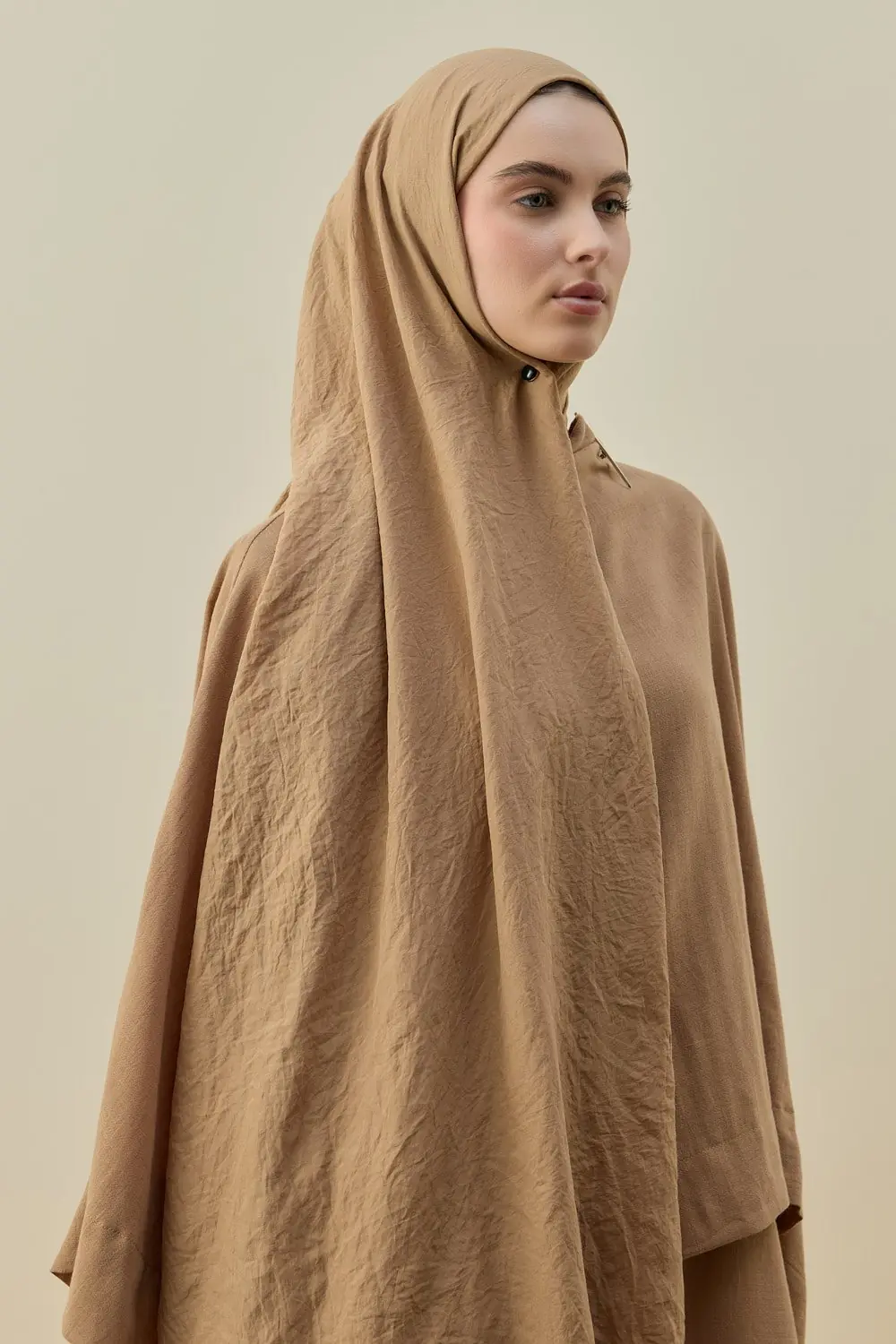 MERWİSH SOFT BAMBU ŞAL - MOCHA