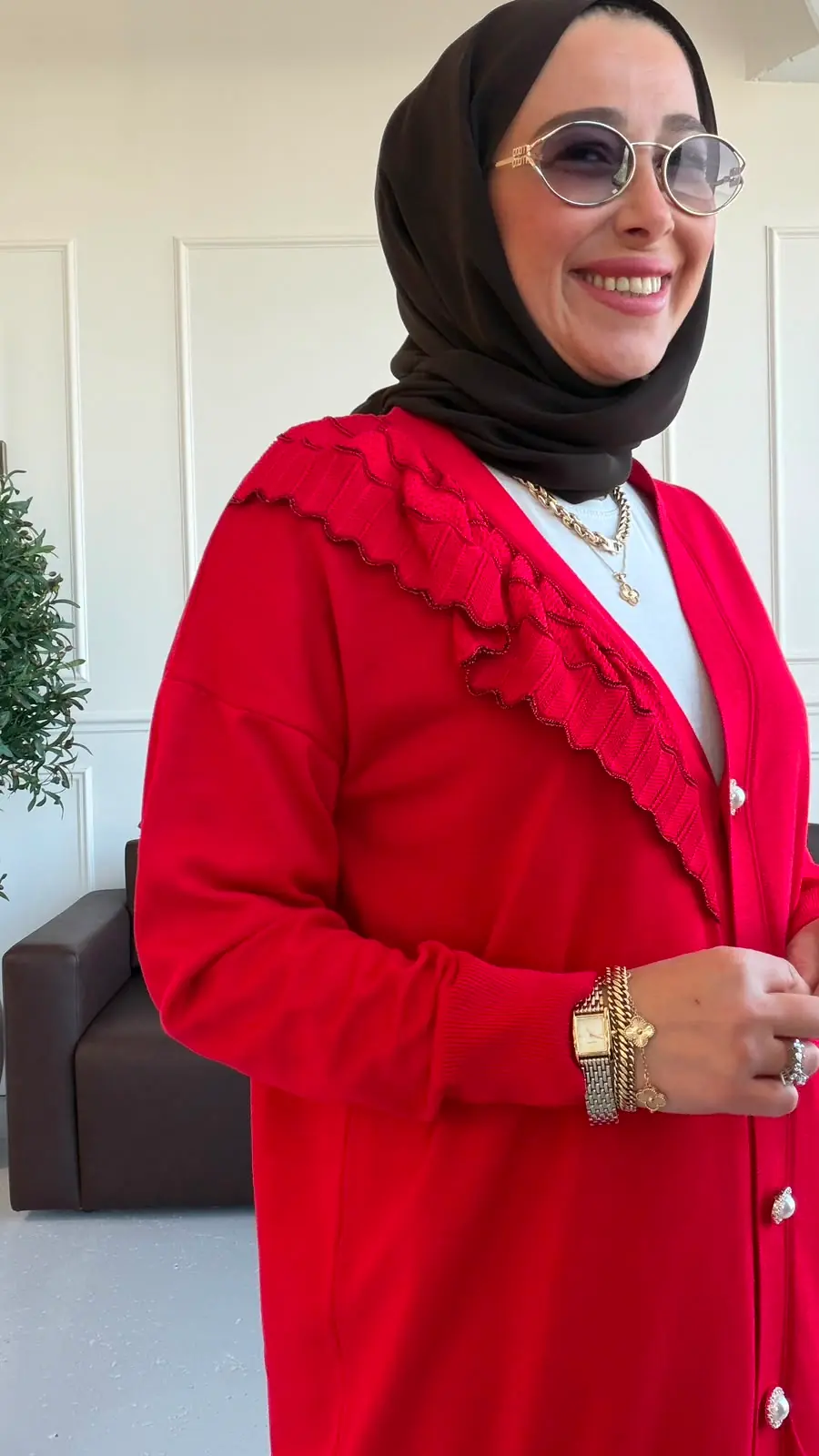 URBAN TRİKO HIRKA - KIRMIZI
