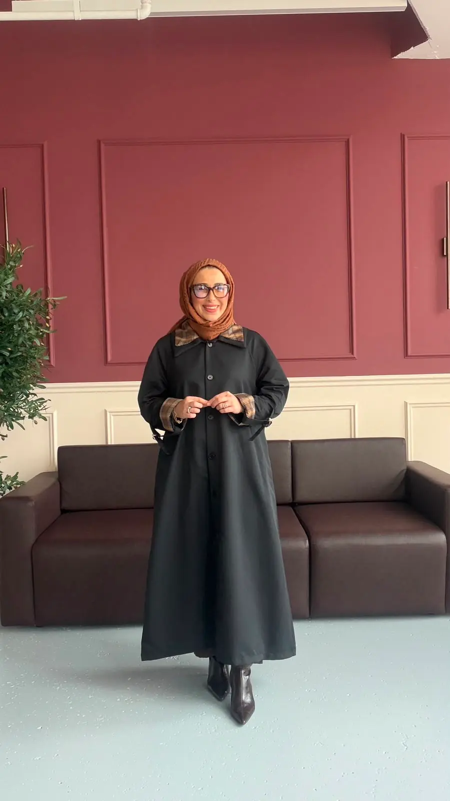 HÜZÜN TRENÇKOT - SİYAH