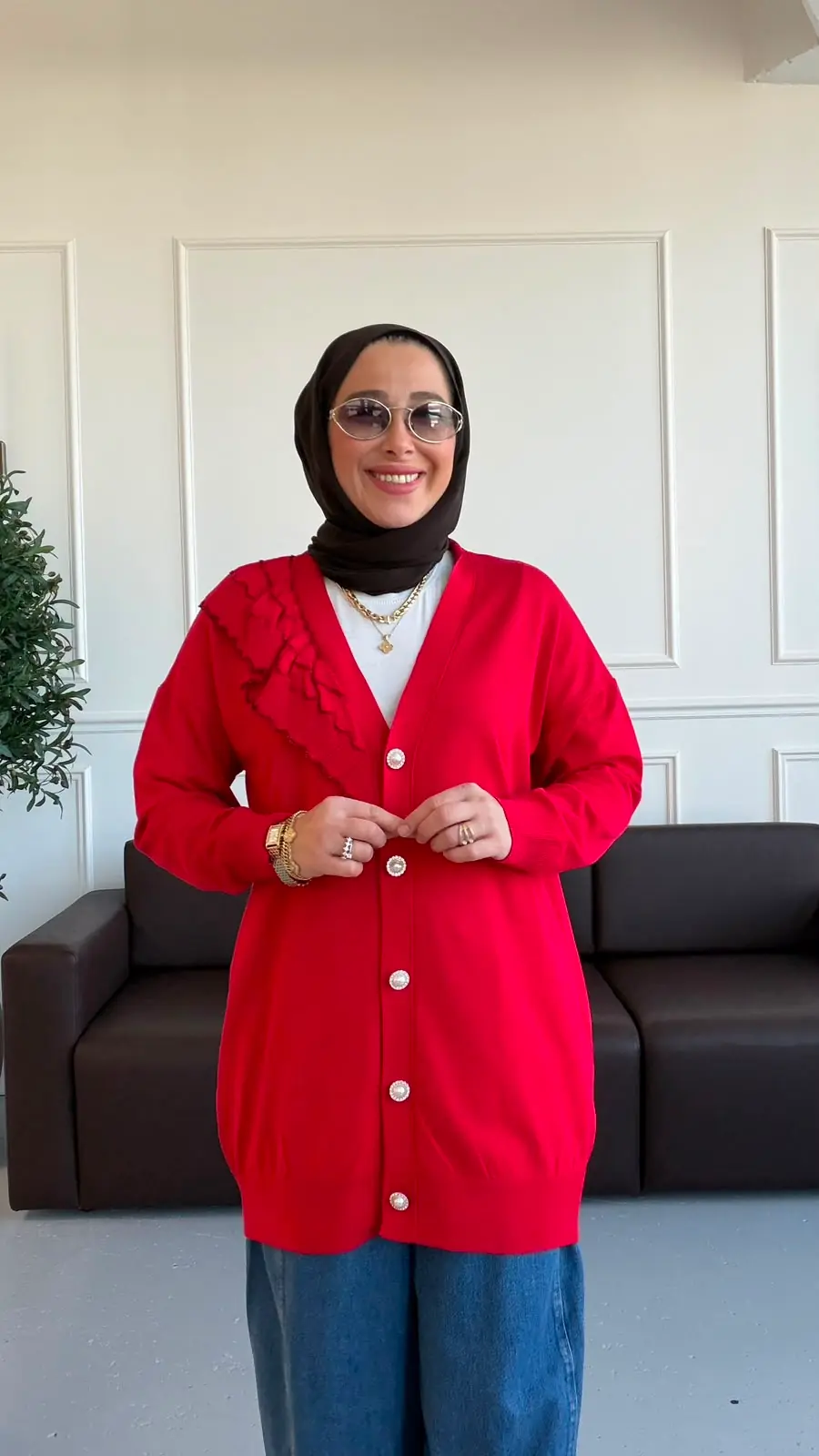 URBAN TRİKO HIRKA - KIRMIZI