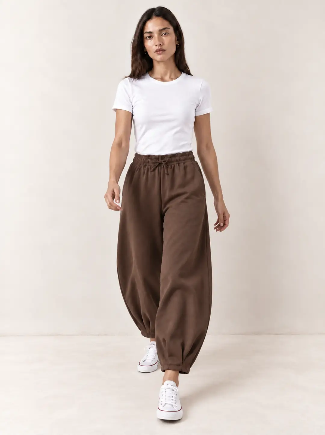 DERİN PANTOLON - KAHVE
