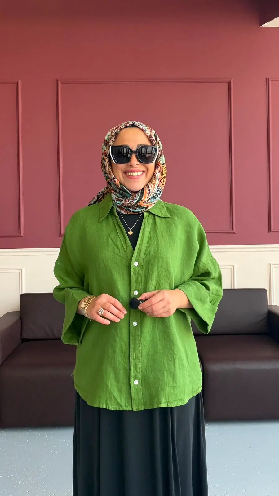 LİNA KETEN GÖMLEK
