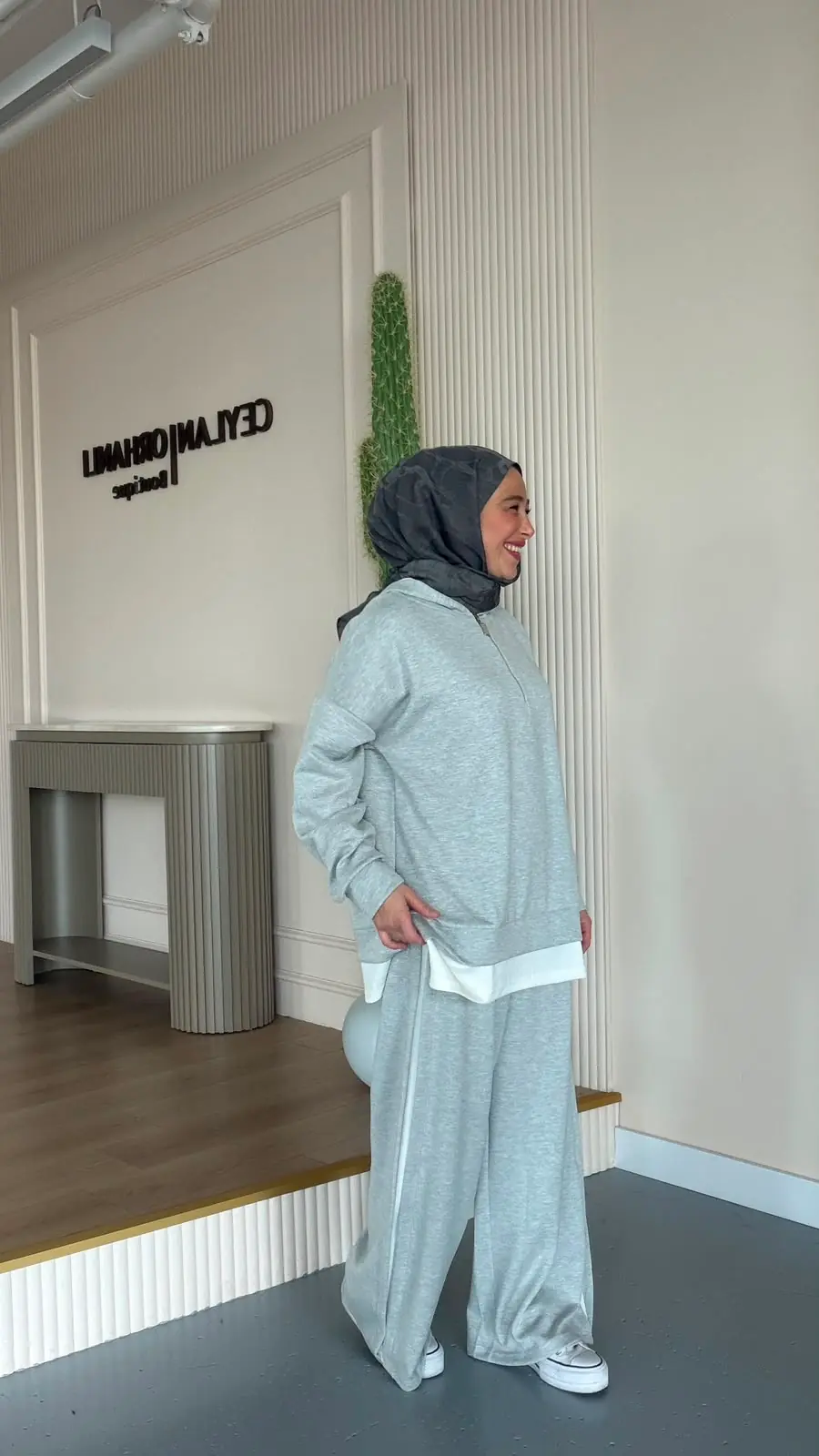 ELORA FERMUARLI TAKIM - GRİ