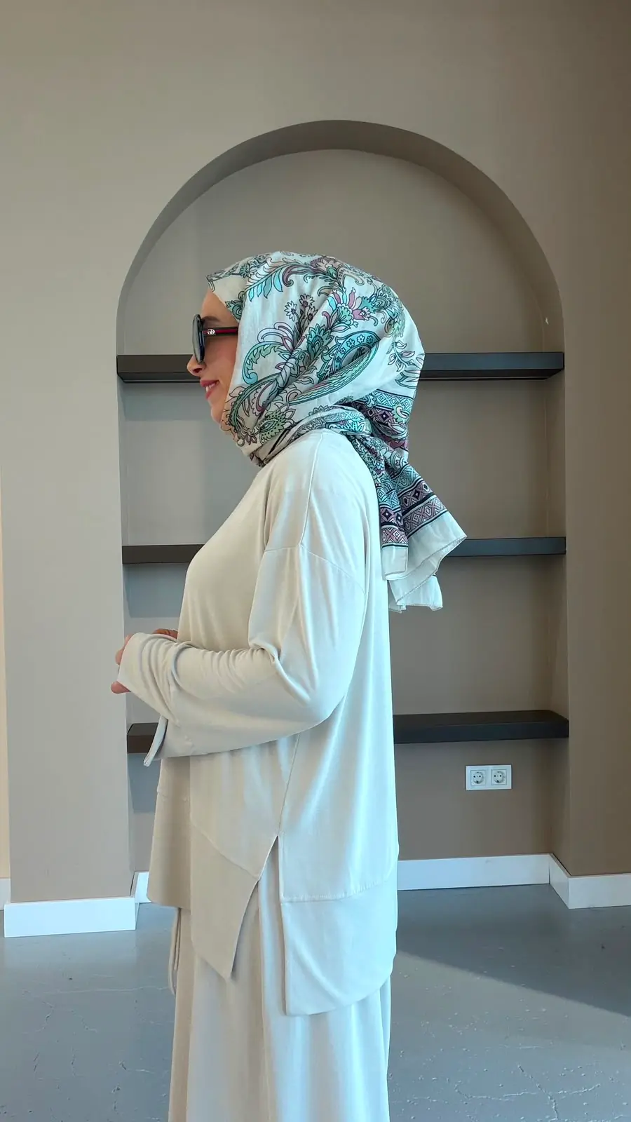 CEYLAN ORHANLI FLORA TUNİK - BEJ