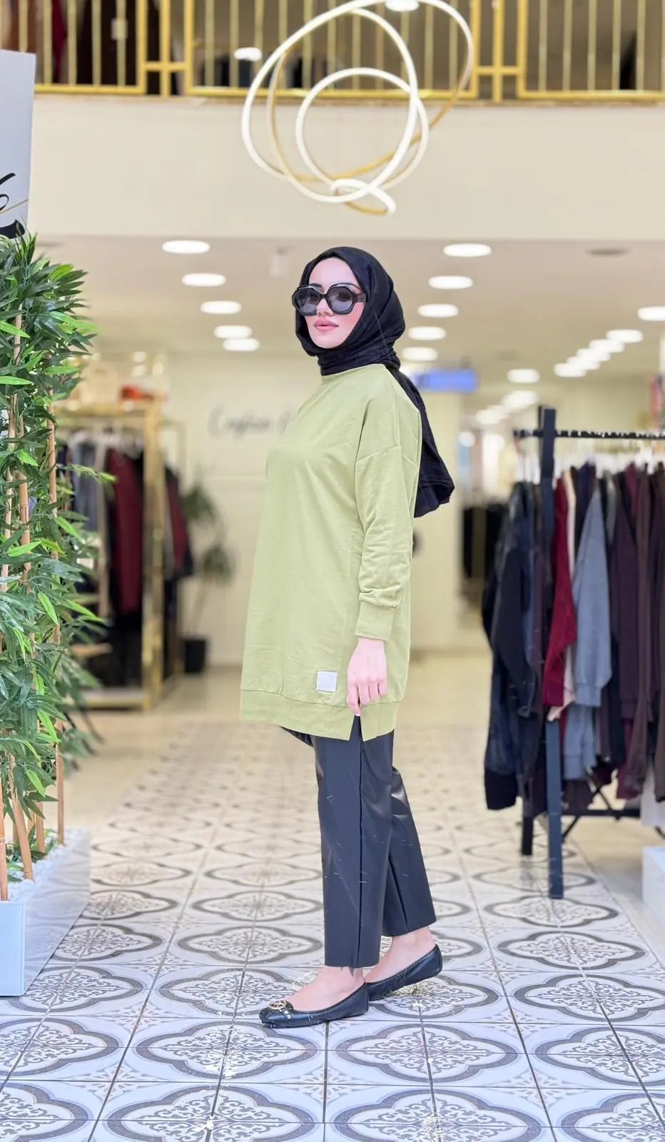 MUNA DÜZ SWEATSHİRT