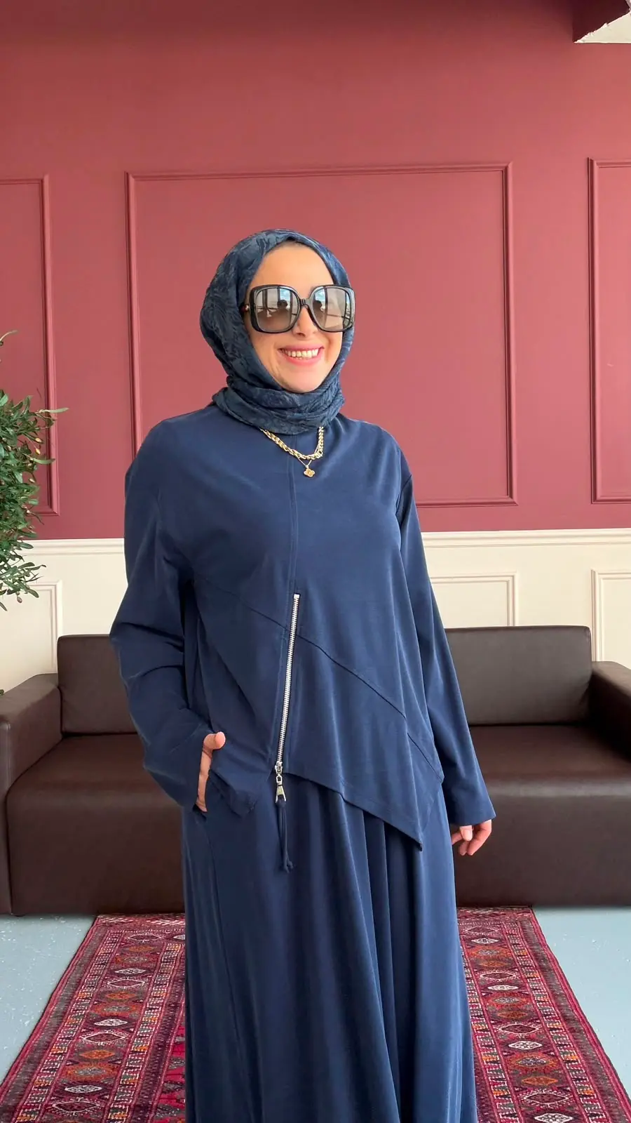DEMET ETEKLİ TAKIM - LACİVERT