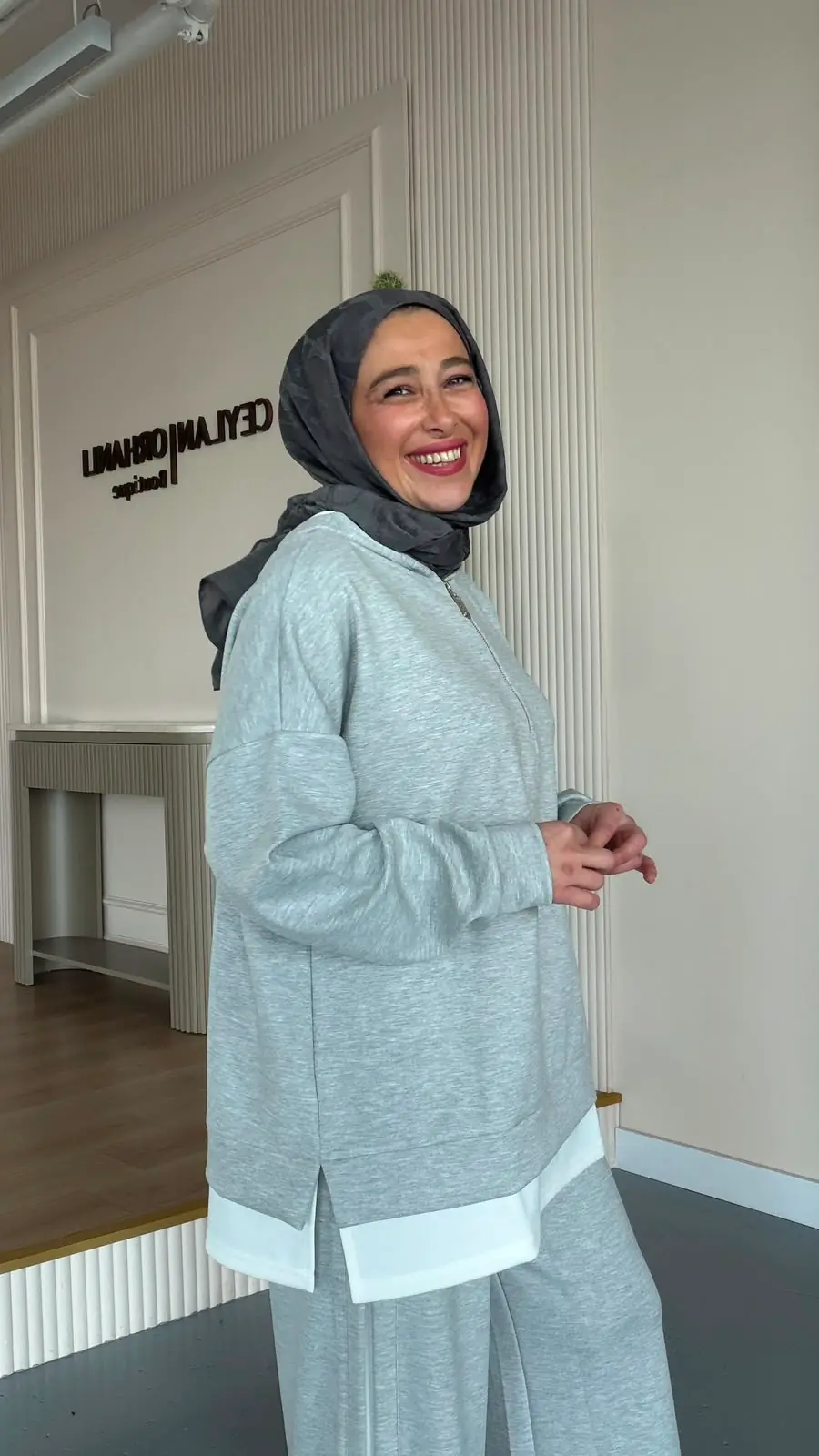ELORA FERMUARLI TAKIM - GRİ