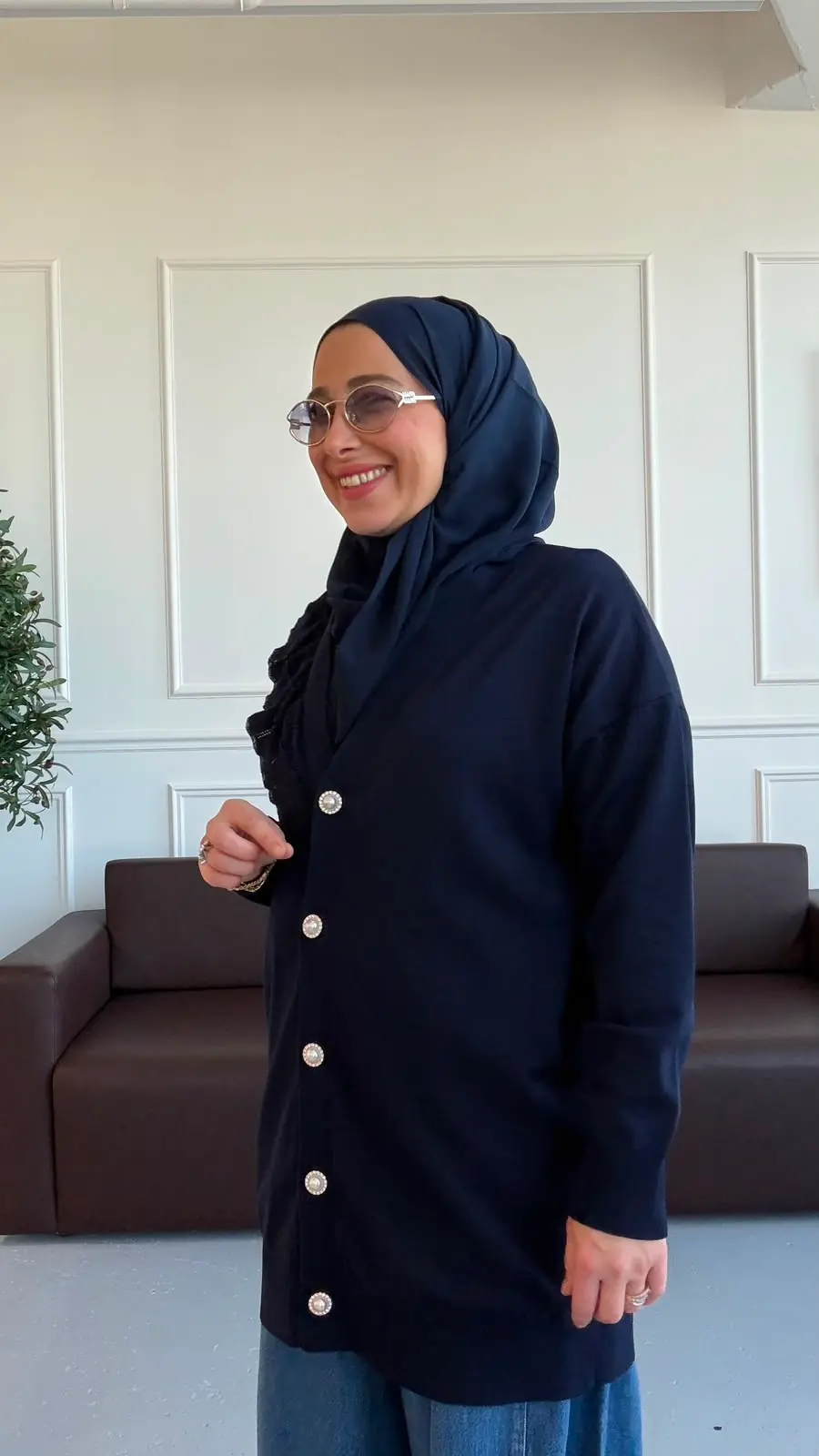 URBAN TRİKO HIRKA - LACİVERT