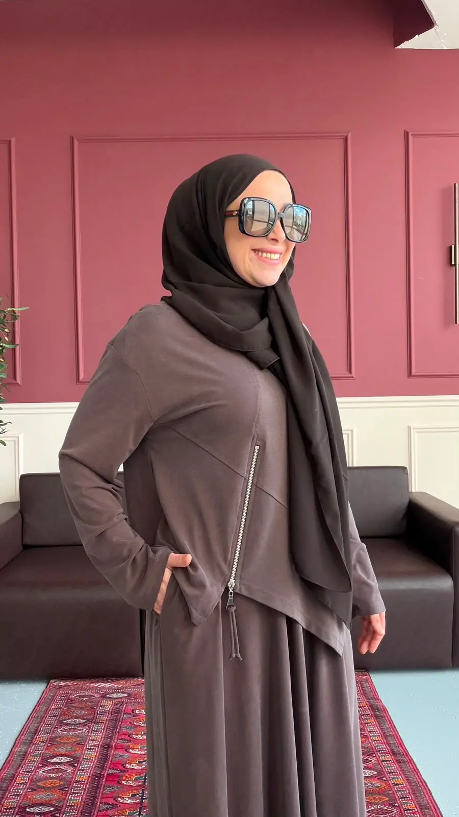 DEMET ETEKLİ TAKIM - KAHVE