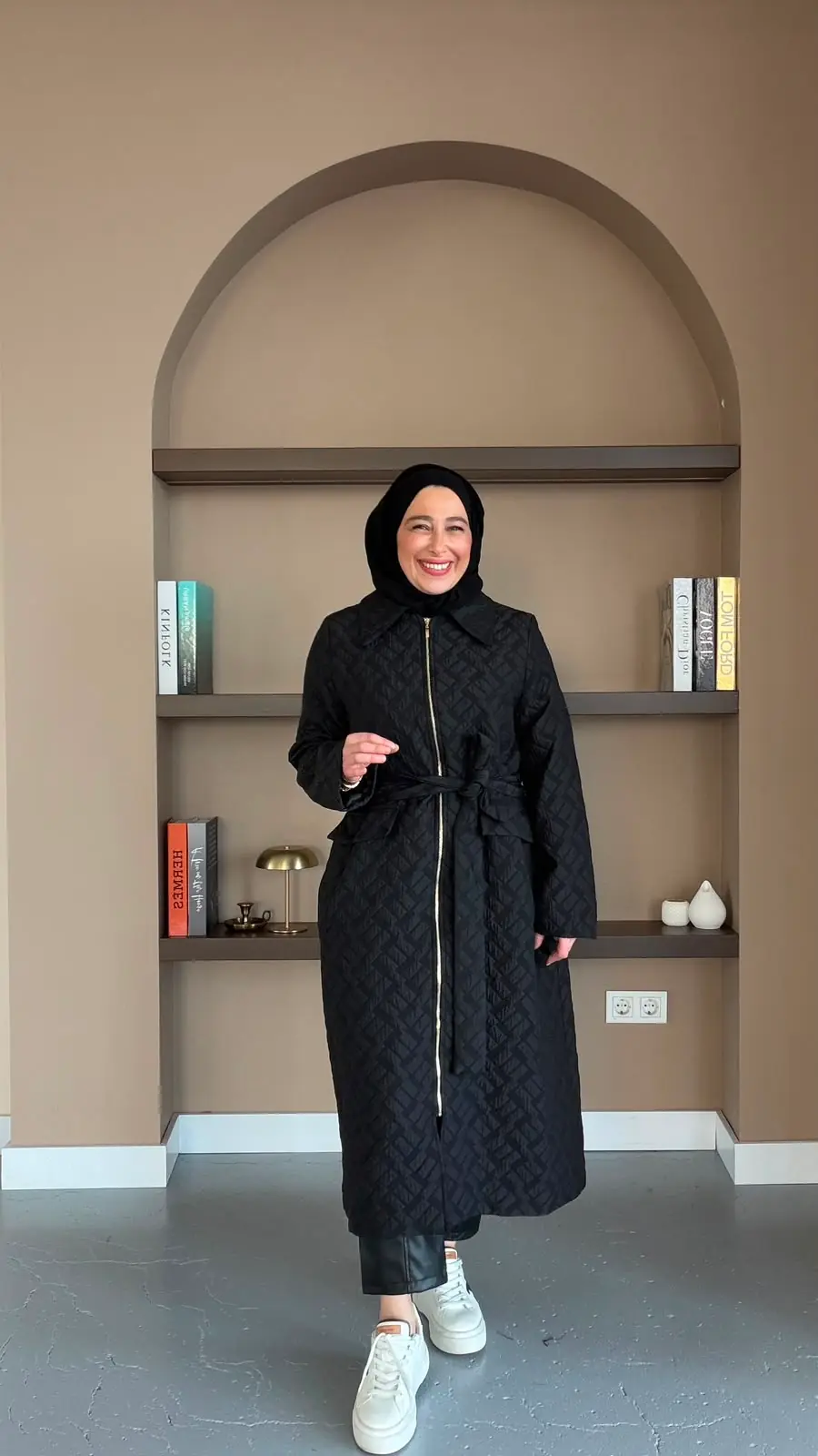ZELVA KAPİTONE MONT - SİYAH