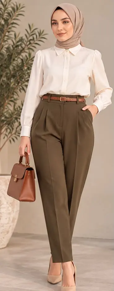NEHİR HAVUÇ PANTOLON - HAKİ