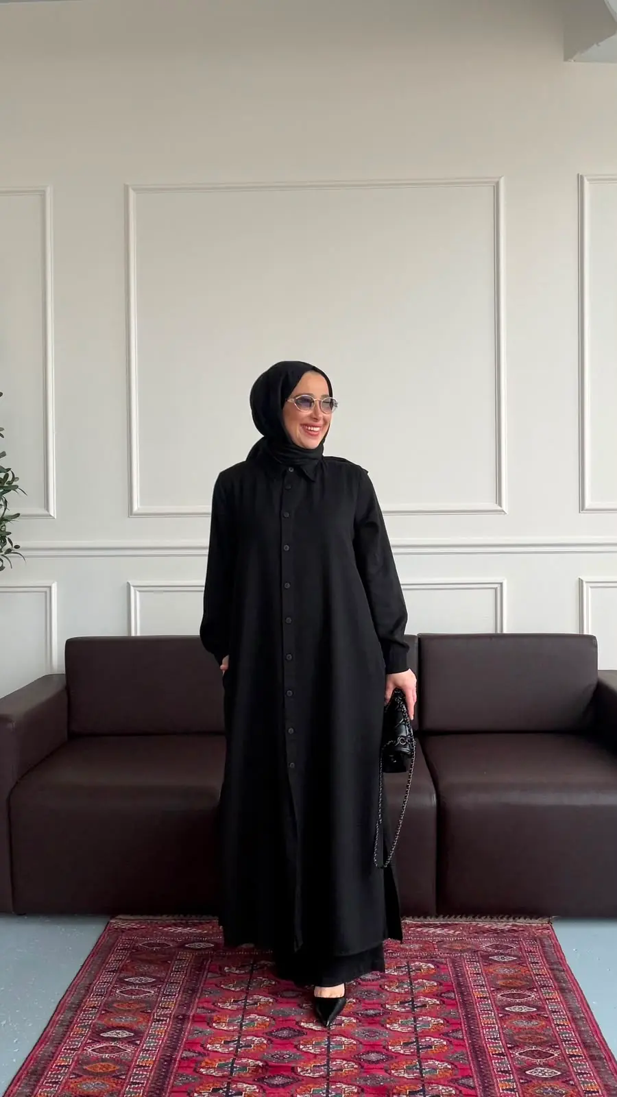 MEDİNE TENSEL TAKIM - SİYAH