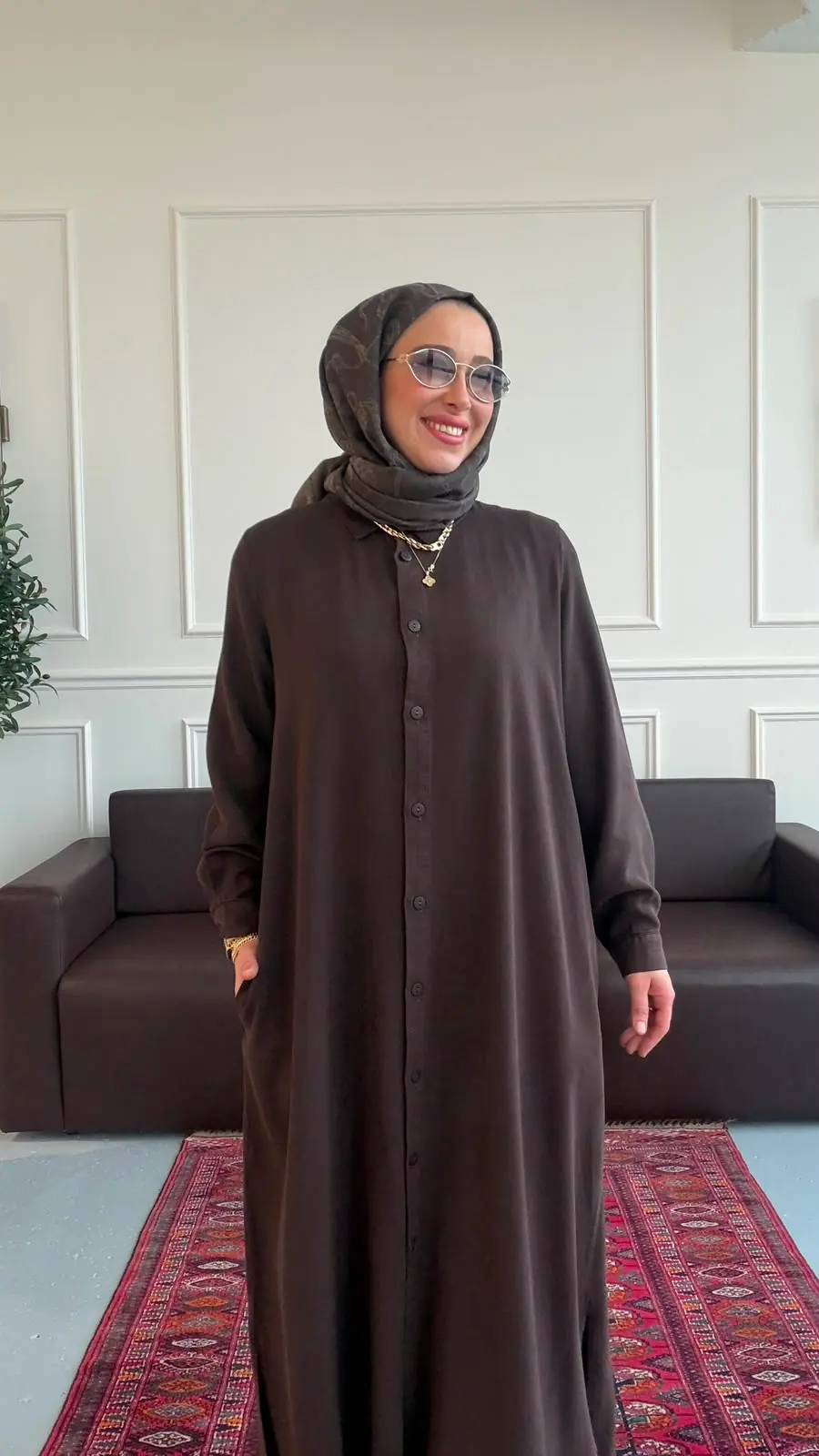 MEDİNE TENSEL TAKIM - KAHVE