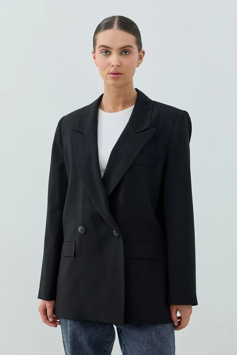 MERWİSH LAW BLAZER CEKET - SİYAH