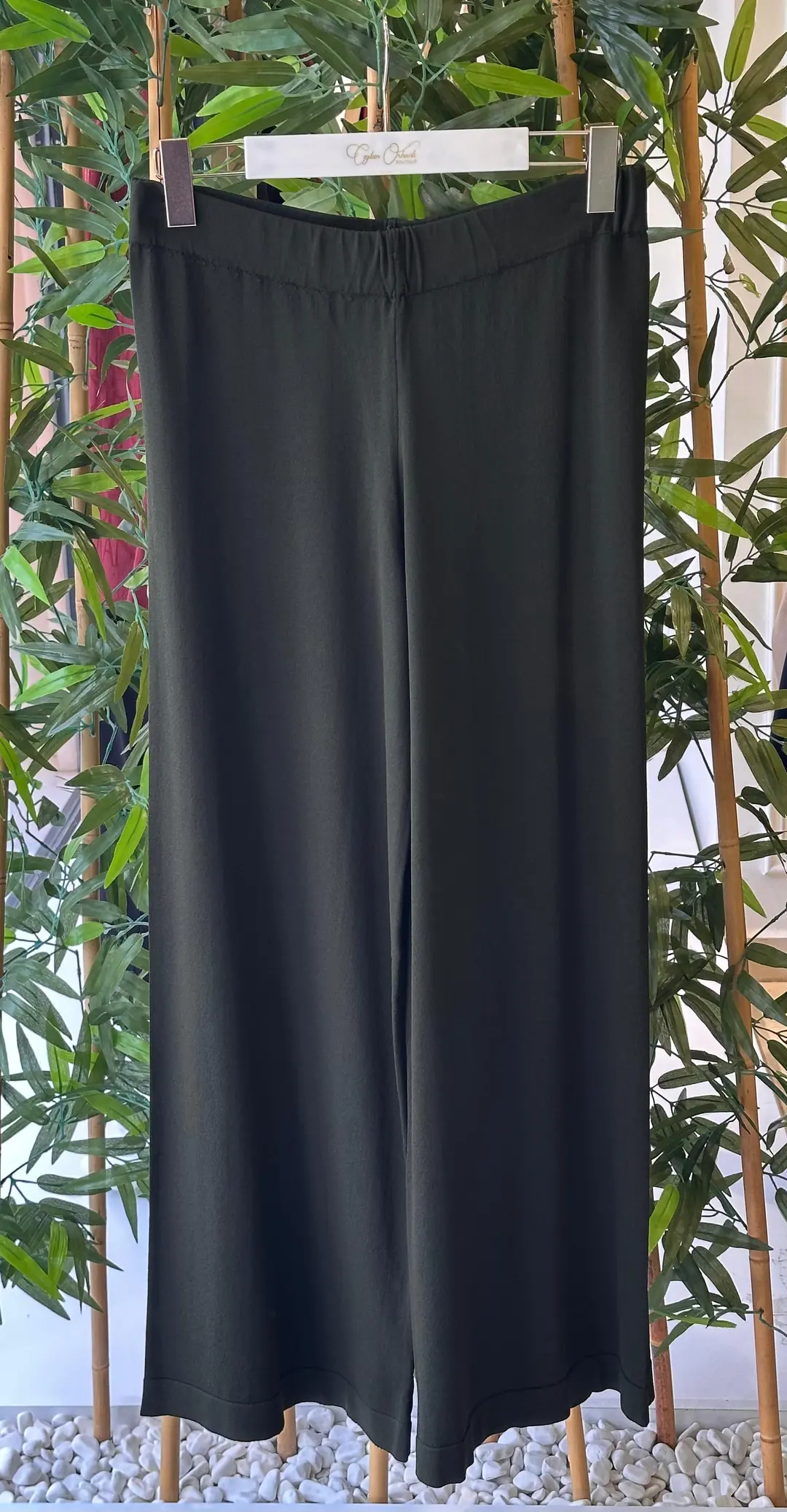 MERSERİZE PANTOLON - HAKİ