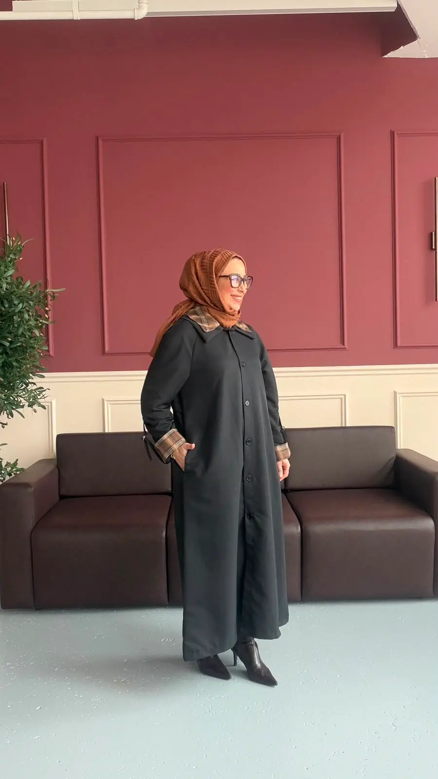 HÜZÜN TRENÇKOT - SİYAH
