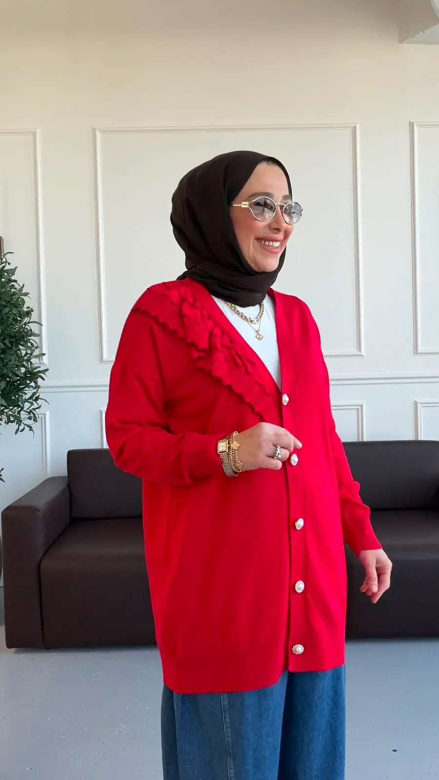 URBAN TRİKO HIRKA - KIRMIZI